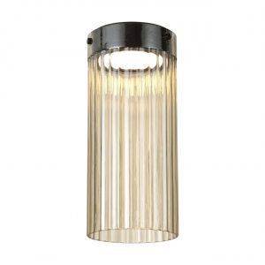 5047/10LC L-VISION ODL24 000 черный/светл.янтарный/металл/стекло Потолочный светильник LED 10W 4000К 1237Лм PILLARI