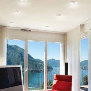 357585 SPOT NT18 538 белый Встраиваемый светильник IP44 LED 3000K 10W 100-265V METIS