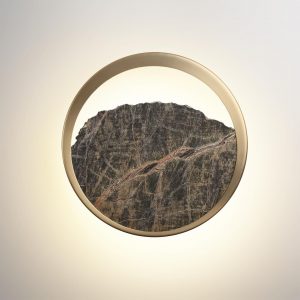 7068/9WL ECODESIGN ODL26 169 Настенный светильник темно-зеленый/мрамор/металл IP20 LED 9W 240Лм 3000K 220-240V VALLEY