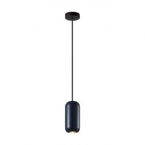 5060/1C PENDANT ODL24 377 темн.синий/черный/металл Подвес GU10 LED 4W COCOON
