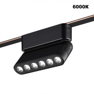359464 SHINO NT24 116 черный Трековый смарт-светильник для низковольтного шинопровода с двумя режимами работы IP20 LED 6W 24V 3000-6000K EASY