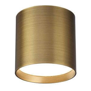 7128/8CL HIGHTECH ODL26 325 Потолочный светильник бронза/металл IP20 LED 8W 480Лм 3000K/4000K/6000K 120° 220-240V OBEN