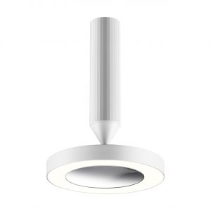 359278 OVER NT23 280 белый Светильник накладной светодиодный IP20 LED 18W 85-265V 1350Лм 3000К MIRROR