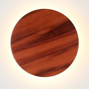 7108/15WL NATURE ODL26 659 Настенный светильник окраш. под дерево/металл IP54 LED 12W 375Лм 3000K 220-240V LIANA