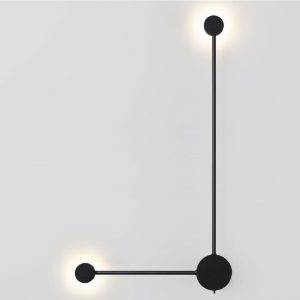 7008/10WL HIGHTECH ODL25 273 черный/металл/акрил Настенный светильник LED 3000/4000K тумблер на корп. 10W 220V CRI > 90 SATELLITE