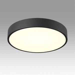 7758/36L MITRA LED SN 539 Светильник металл/акрил/черный LED (30Вт+6Вт) 4000K+4000K D400 IP20 подсветка QUASAR