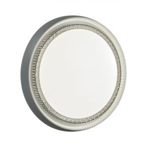 7644/DL PALE SN 000 Светильник пластик/белый/серый LED 48Вт 4000К D425 IP43 RAHIG