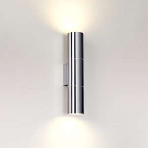 4281/2WA HIGHTECH ODL22 445 хром/металл Настенный светильник IP44 LED E27 max 2*7W BAZEL