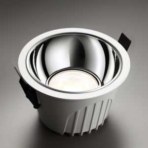 358693 SPOT NT21 462 белый/хром Светильник встраиваемый светодиодный IP20 LED 4000К 20W 100-265V KNOF