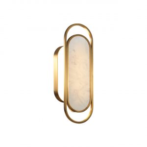 7066/12WL L-VISION ODL25 215 Настенный светильник бронзовый/металл/искусств.мрамор IP20 LED 12W 3000K 220V MILANO