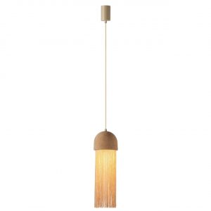 7073/1 ECODESIGN ODL26 187 Подвесной светильник бежевый/пробка/нити/металл IP20 LED GU10 5W 220-240V CORK