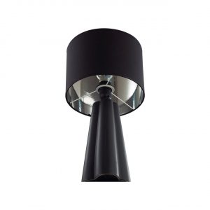 8124/1T COMFI LN26 478 черный, керамика/текстиль Настольная лампа E27 1*60W 220V HINAMI