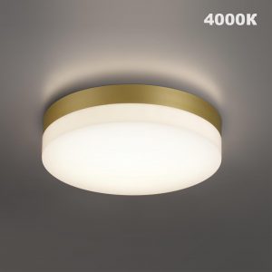 359732 STREET NT25 780 золото матовое Светильник ландшафтный с переключ. цв. температуры и мощности IP65 LED 12/15/18W 180-265V 2700К3200К4000К OPAL