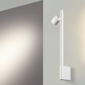 359312 OVER NT24 354 белый Светильник настенный диммируемый (выключатель) IP20 LED 7W+7W 4000K 220-240V FERMO