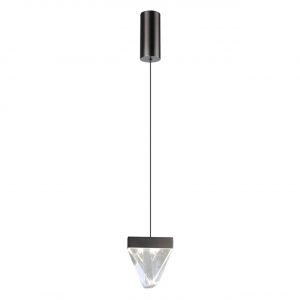 6677/5L L-VISION ODL24 000 Подвесной светильник брашир черн/металл/хрусталь IP20 LED 5W 320Лм 3500K RAY