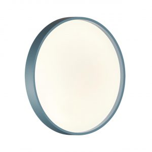 7745/CL COLOR SN 127 Светильник светодиодный потолочный пластик/белый/синий LED 30Вт 4000К D330 IP43 MAVIC