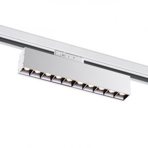 358862 PORT NT22 308 белый Светильник трехфазный трековый светодиодный IP20 LED 4000K 16W 220V ITER