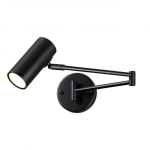 4376/1W HIGHTECH ODL23 455 черный Настенный светильник IP20 LED E14 9W RAZIO