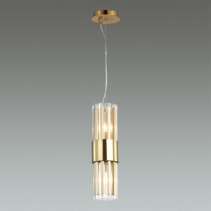 4786/2 HALL ODL21 420 золото/металл/стекло Подвес E14 2*40W VIKETA