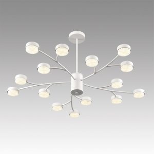 8265/15 COMFI LN26 233 металл/металл белый/белый Люстра GX53 LED 15*7W 220V TORINA