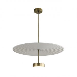 7035/20CL L-VISION ODL25 189 Потолочный светильник металл/фетр/акрил/бронза/белый/серый IP20 1*20W 3000K 220V FELT