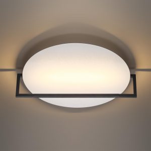 7015/20WL HIGHTECH ODL25 295 белый ice crack/металл/акрил Настенно-потолочный светильник IP20 LED поворотный 360° 1*20W LUNAR