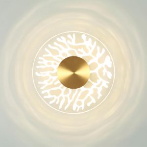 6627/9WL MIDCENT ODL24 000 античная бронза/металл/акрил Настенный светильник IP20 LED 9W 3000K 220V SOLARIS