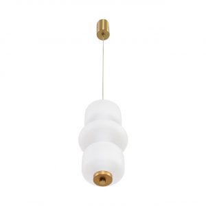 8324/25L LEDIO LN26 377 бронза/белый, металл/стекло Подвес LED 10W 4000K 220V TAISHA