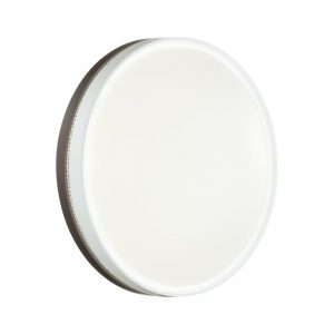 7668/DLN COLOR SN 152 Светильник пластик/белый/темно-коричневый LED 48Вт 3000/4000/6000К D415 IP43 CCT NOHAVA BROWN