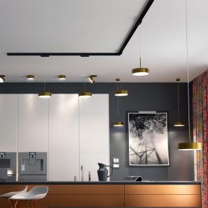 358754 SPOT NT21 525 матовое золото Светильник встраиваемый светодиодный IP20 LED 24W 4000K 2100Лм 100-265V PROMETA