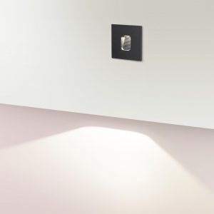 6650/1WL NATURE ODL24 000 черный/металл Подсветка для лестниц IP65 LED 1W 4000K 60° AC85-265V VITTY