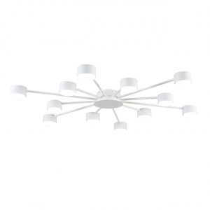 8343/12C COMFI LN26 252 белый, металл Люстра GX53 LED 12*7W 220V TORINA