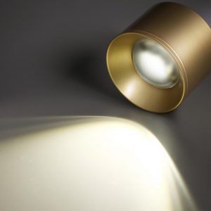 358669 OVER NT21 444 золото Светильник накладной светодиодный IP20 LED 4000К 12W 220V PATERA