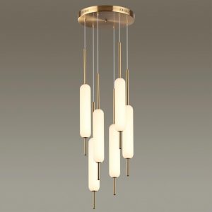 4794/72L PENDANT ODL21 403 бронзовый/белый Подвес LED 72W REEDS