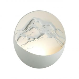 7168/6WL HIGHTECH ODL26 427 Настенный светильник  белый/гипс/металл IP20 LED 12W 3000K 220-240V MONTANA
