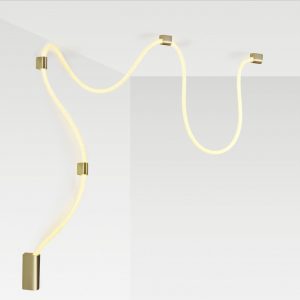 4397/30CL HIGHTECH ODL23 299 ант.бронза/металл/канат Настенно-потолочный св-к накладной (3 крепления в комплекте) IP20 LED 30W 1185Лм 3000K CORDA