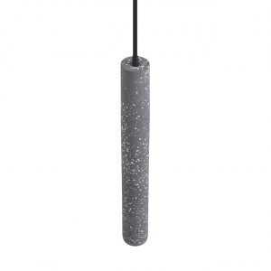 8354/1B SUSPENTIONI LN26 332 черный, металл/цемент Подвес GU10 LED 5W 220V SHAMAREL