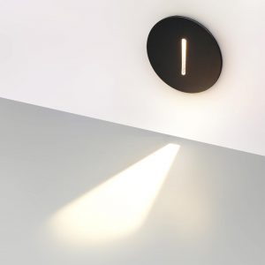 7051/3WL HIGHTECH ODL25 339 металл/металл Подсветка лестницы черн IP20 LED 1*3W ESCALA