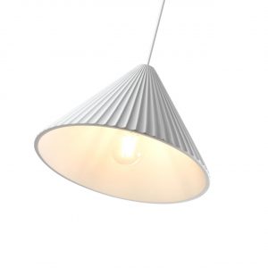 370979 OVER NT24 614 белый гипс Светильник подвесной, длина провода 2м IP20 E27 50W 220V YESO