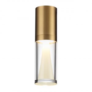 7144/4CL HIGHTECH ODL26 515 Потолочный светильник античная бронза/акрилл/металл IP20 LED 4W 280Лм 3000K 180° 220V DEFANCE