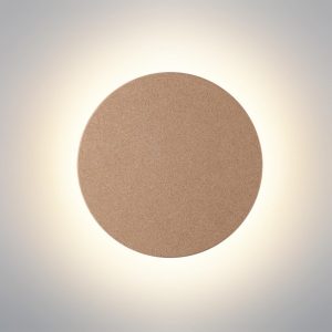7073/15WL ECODESIGN ODL26 187 Настенный светильник бежевый/пробка/металл IP20 LED 15W 435Лм 3000K 220-240V CORK
