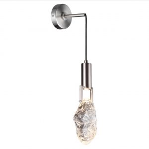 6696/5WL MIDCENT ODL24 239 Настенный светильник матовый никель/металл/стекло IP20 LED 5W 200Лм 3000K LIA