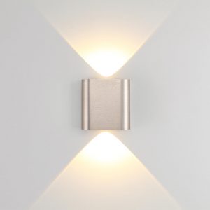 7106/2WL HIGHTECH ODL26 441 Настенный светильник светильник матовый никель/металл IP20 LED 2W 3000K 220V MAGNUM