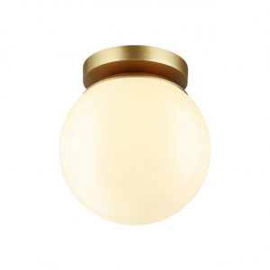 4247/1C HIGHTECH ODL21 505 золотист/металл/белый/акрил Потолочный светильник IP44 E27 LED max 5W BOSCO