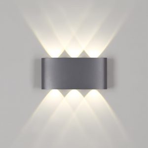 358460 STREET NT20 736 темно-серый  Ландшафтный настенный светильник IP54 LED 4000K 6W 85-265V CALLE