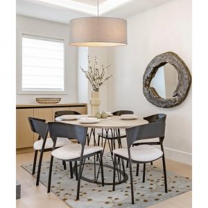 8251/3 MODERNI LN26 530  никель/серый, металл/текстиль Подвес Е27 3*60W 220V NIKKI