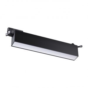 358825 PORT NT22 270 черный Светильник трековый однофазный трехжильный IP20 LED 4000K 18W 220V ITER
