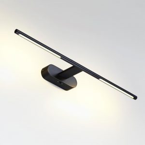 6634/7WL HIGHTECH ODL24 483 металл/черный/акрил Настенный светильник IP20 LED 7W 3000K/3800K/5100K (перекл ч/з тумблер) 220V ALEDO