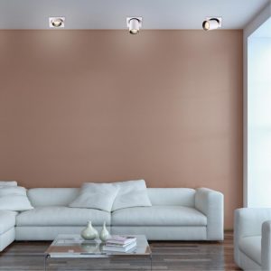 358082 SPOT NT19 528 белый/черный Встраиваемый светильник IP20 LED 3000К 12W 220V LANZA