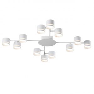 8235/12C COMFI LN26 242 белый, металл Люстра потолочная LED GX53 12*12W 220V GARETA